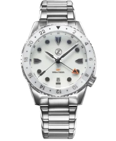 Zelos Mako 300m GMT 'Frost'