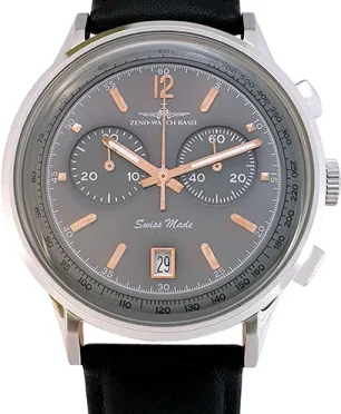 Zeno-Watch Basel Luc Tachymeter Quartz Chrono