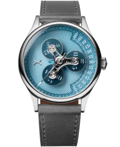 Xeric Triptych II Automatic Wandering Hour Ice Blue