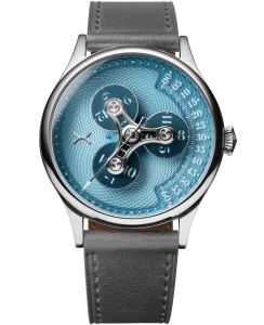 Xeric Triptych II Automatic Wandering Hour Ice Blue