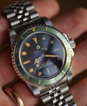 Katabami Watch Japan The diver "BASIC GREEN"