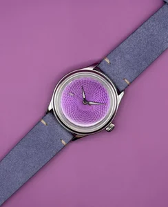 Bryan Laurent Fuchsia Guilloché
