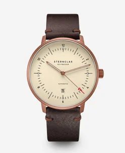 Sternglas Naos XL Automatik alabaster bronze