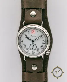 Vario 1918 Trench White Dial with White Lume Watch