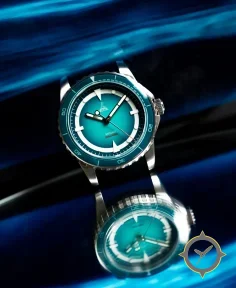 Delhi Watch Company DWC HAVELOCK (9039) Gradient Aqua Steel Bracelet