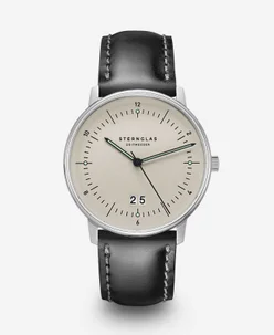 Sternglas Naos Big Date alabaster
