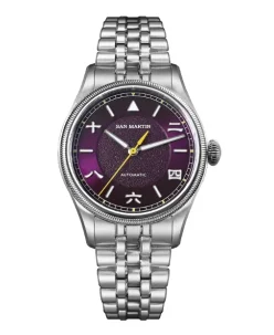 San Martin SN033-C Purple Steel Bracelet