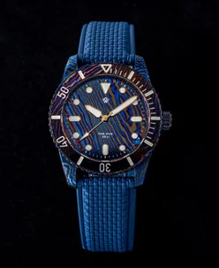 Wicked Watch Co. Pearl Diver V2 Full Timascus