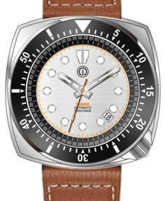 MMI Watches DUMBO 500M DIVE WATCH 316L NH35 "LEATHER PACKAGE" DB7NHS