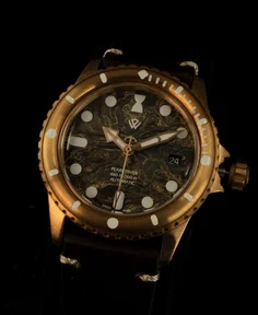 Wicked Watch Co. Phoenix BGW9 — Bronze PEARL DIVER Date