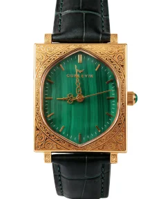Gurlevik Gates Gold Engraved Malakit