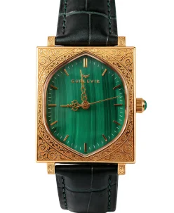 Gurlevik Gates Gold Engraved Malakit