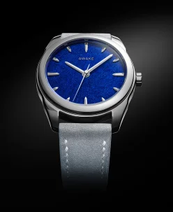 Awake Watches Son Mài – Silver Leaf “Outre Bleu”
