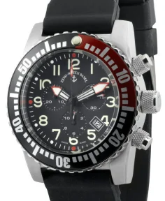 Zeno-Watch Basel Airplane Diver Quartz Chronograph Numbers