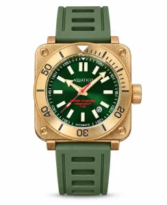 Aquatico Super Bronze Tritium Green Dial