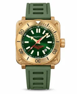 Aquatico Super Bronze Tritium Green Dial