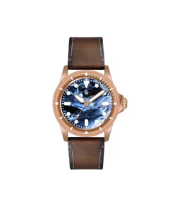 Wicked Watch Co. Pearl Diver Bronze Pietersite