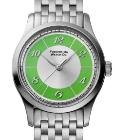 Fukushima Watch Company Futaba New Leaves Green