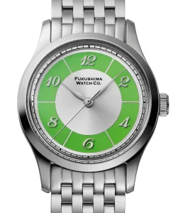 Fukushima Watch Company Futaba New Leaves Green