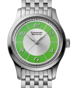 Fukushima Watch Company Futaba New Leaves Green