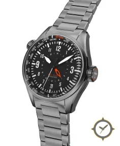 Balt-Pilot Worldtimer Stealth Black