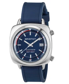 Briston Clubmaster Diver brushed Steel
