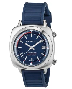 Briston Clubmaster Diver brushed Steel