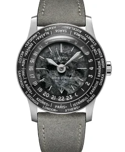 Baltic Heures du Monde Worldtimer Labradorite