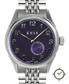 KNIS Kyoto KODOU Small Seconds Automatic – Purple Stainless Steel Bracelet (KN009-PPRC)