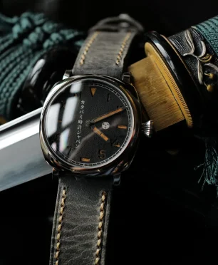Katabami Watch Japan The Shikaku "KUROIRO"