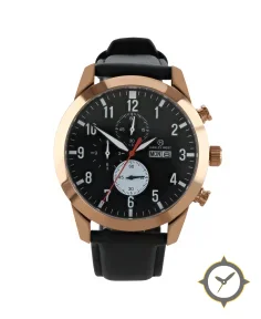 Aviator - TYPHOON | Black/Rose Gold