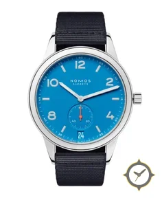 Club automatic date siren blue