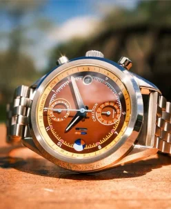 Haven Watch Co. Chilton Flux Chronograph - Chocolate