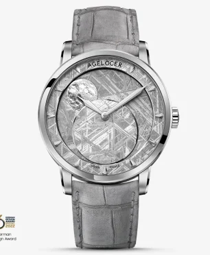 Agelocer Original Astronomer Rare Space Meteorite 29.51-day Moon Phase