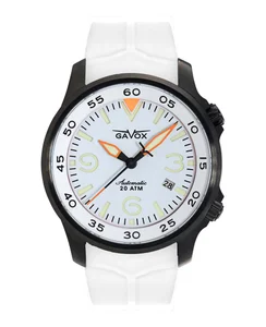 Gavox AviDiver (Winter White PVD) (white strap)