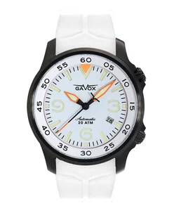 Gavox AviDiver (Winter White PVD) (white strap)