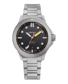 Circula Watches DiveSport Titanium Black (Final model in stock)