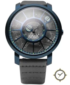 NASA Trappist-1 Automatic Sapphire Meteorite Blue Supernova