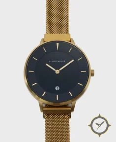 Gold Ember Minimalist Mesh