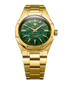 Nivada Grenchen F77 GOLD GREEN AVENTURINE MK2