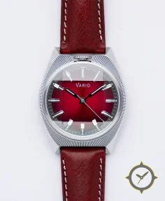 Vario Futurist Watch Sunburst Red Fume Watch