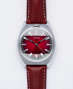 Vario Futurist Watch Sunburst Red Fume Watch