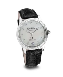 JS Watch Co. 101 White Diamond