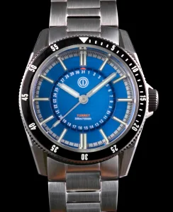 MMI Watches Turret 300M V2- RETRO BLUE Model: TRD-02 (NH35)