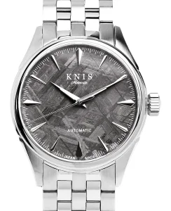 KNIS Kyoto Meteorite Made in Japan Automatic Watch Men's Silver KN001-MT