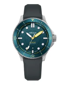 Circula Watches DiveSport Titanium Petrol