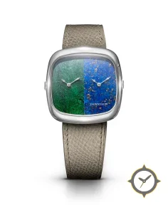 Bloodstone & Lapis In Steel