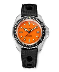 HGP Dive Watches Diver 200M Automatic Diving Watch Orange