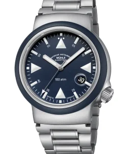 Mühle Glashütte S.A.R. Rescue-Timer Nautical with metal bracelet