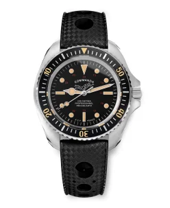 HGP Dive Watches Diver 200M Mecaquartz Commando Diving Watch Vintage